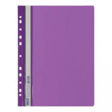 Папка-швидкозшивач з перфорацією, А4, фіолетовий 12шт/уп
