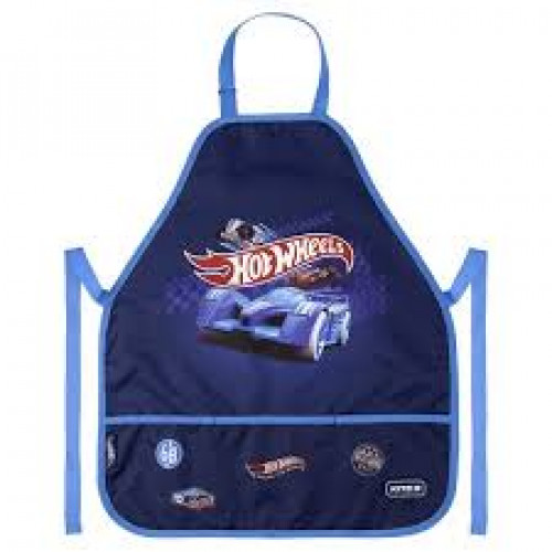Фартух Kite 161 Hot Wheels + нарукавники, синій