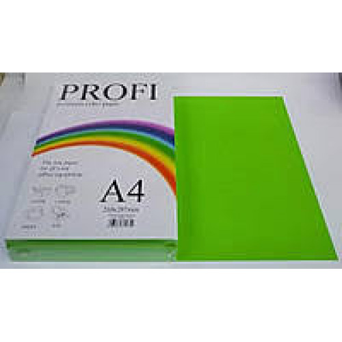 PROFI color папір офіс  A4 80г/м 500арк насич.зелен Deep Parrot