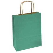 Пакет подар.; 310*420*120мм; зелений крафт; ANGEL GIFTS