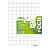 Блок фліпчарт клітинка 20арк 64*90см FRESH UP