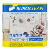 Туалетний папір 2-х шаровий (4 рул/уп) BUROCLEAN EuroStandart,