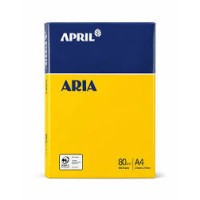 Aria папір офісний A4 80г/м 500арк. кл.В товщина112мк, білизна170%