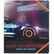 Папка д/зошитів пластикова на гумці Cool for School В5  "Super Car"