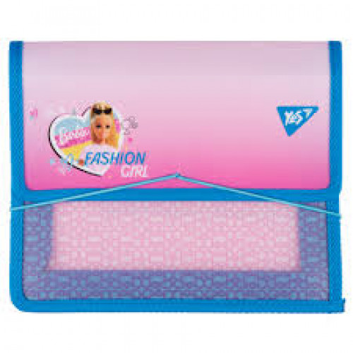 Папка для зошитів Yes  пласт. на резинці В5 "Barbie" рожевий