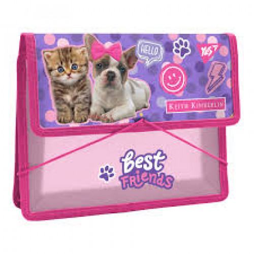 Папка для зошитів YES  пласт. на резинці В5 Keith Kimberlin