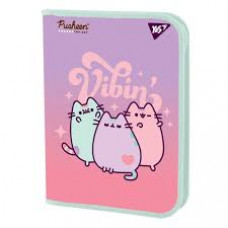 Папка для зошитів YES пласт. на блискавці В5 Pusheen