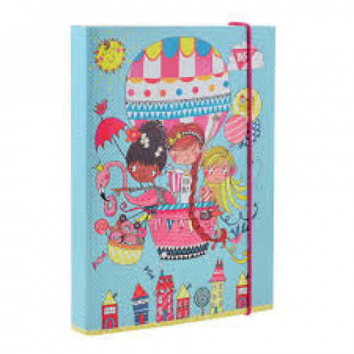 Папка для зошитів картона 1В В5 "Rachel Baloon"