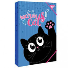 Папка для праці YES картонна А4 "Meow"