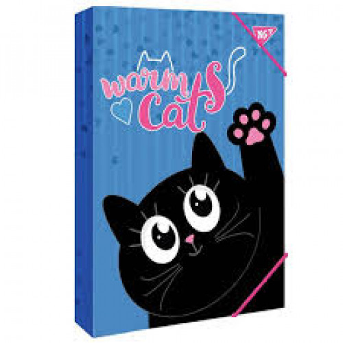 Папка для праці YES картонна А4 "Meow"