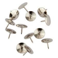 Кнопки 100шт нікельовані Axent