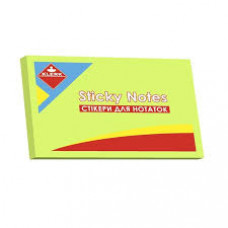 Папір клейкий KLERK 76*50 100 арк НЕОН зелений