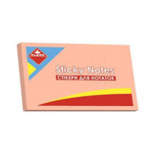 Папір клейкий KLERK 76*50 100 арк НЕОН рожевий