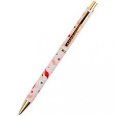 Ручка Axent кулькова автоматична Secret Garden, синя в тубусі