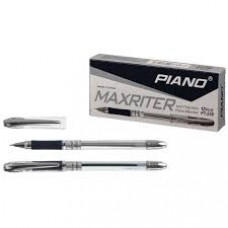 Ручка кулькова масло "Piano" Maxriter 0,5мм (чорна)