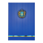 Книга канцелярська UKRAINE, 210х297 мм, 96 арк., клітинка,  офсет,тверда лам. обкладинка, асорті