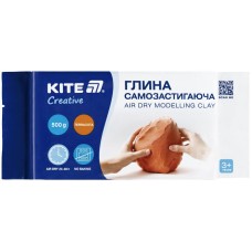 Глина самозастигаюча Kite Creative, теракотова, 500 гр