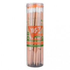 Олівець YES трикутний з ластиком "ECO Pencil Erudite"
