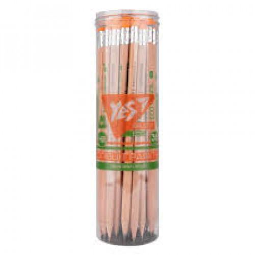 Олівець YES трикутний з ластиком "ECO Pencil Erudite"