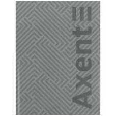 Книга записна А4-, 203*273 мм,96арк., кліт., Pattern, сіра