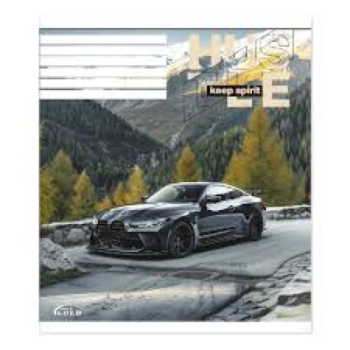 Зошит 18арк. клітинка GOLD ТВ-48 №3405 Мiкс хлопчики