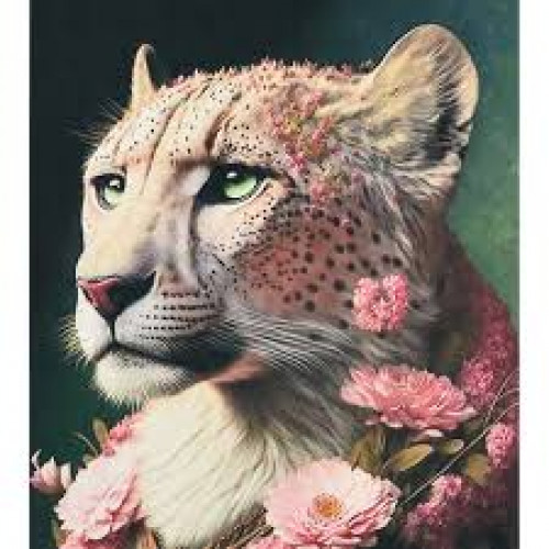 Набір для творчості алмазна картина Ніжність і сила Strateg розміром 40х50 см (SK88260)