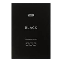 Папір кольоровий BLACK, А4, 14 аркушів, 7 кольорів, 45 г/м2, KIDS Line