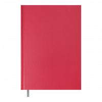 Книга записна OPTIMAL, А5, 64 арк., клітинка,  рожева, бум вініл