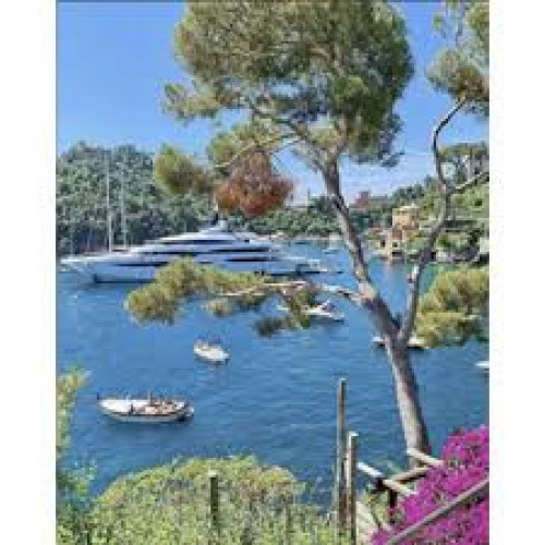 Набір для творчості алмазна картина Портофіно  Strateg розміром 30х40 см (HEG86067)