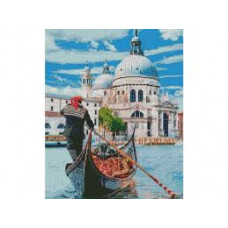 Набір для творчості алмазна картина Прогулянка на воді Strateg розміром 40х50 см (L-234)