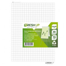 Блок фліпчарт клітинка 30арк 64*90см Fresh Up в коробці