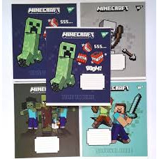Зошит 18арк. лінія Yes Minecraft Signs