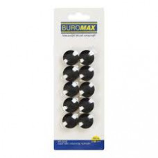Комплект магнітів BLACK, 10 шт*20 мм