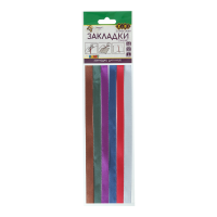Закладки в наборі самоклеючих STANDART, А5, 6шт., асорті, SMART Line