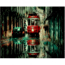 Картина за номерами "Трамвайчик", 40*50, ART Line