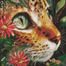 Набір з алмазною мозаїкою "Бездонні очі" 40х40см