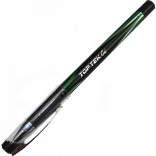 Ручка гелева Unimax Top Tek Gel, зелена