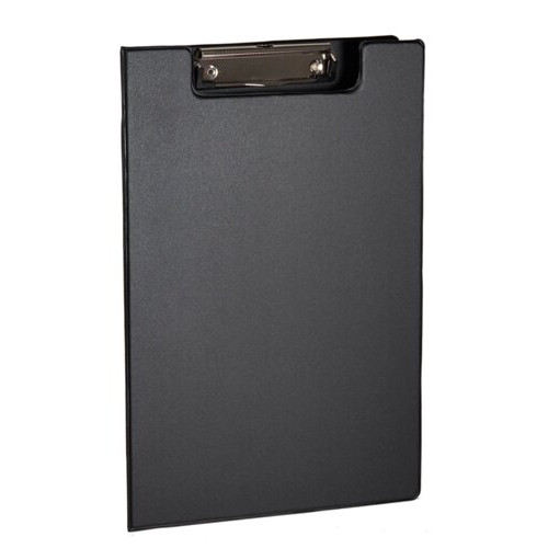 Клипборд-папка 4Office (А4,чорна.,PVC)