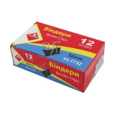 Біндер 32мм KLERK 12шт.