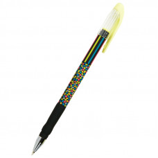 Ручка  AXENT Neon mosaic, синя