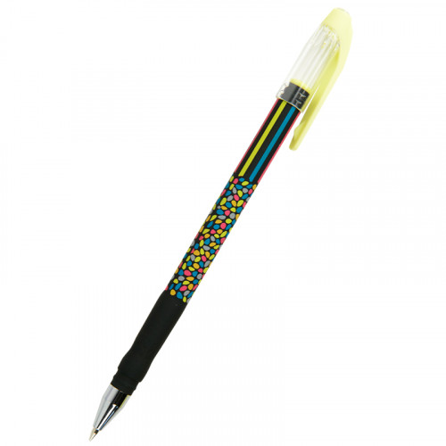 Ручка  AXENT Neon mosaic, синя