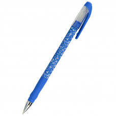 Ручка  AXENT Blue floral, синя