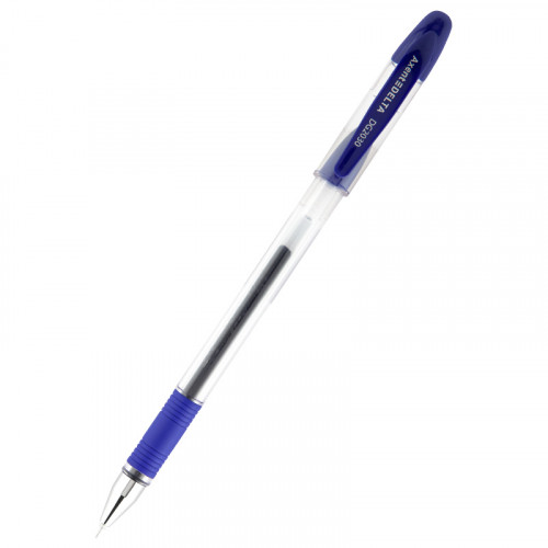 Ручка гелева Axent Delta 2030 з грипом синя