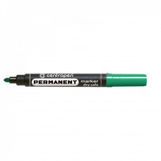 Маркер перманентний Centropen Permanent Dry Safe 8510 2,5мм зелений (14дней невисихає)