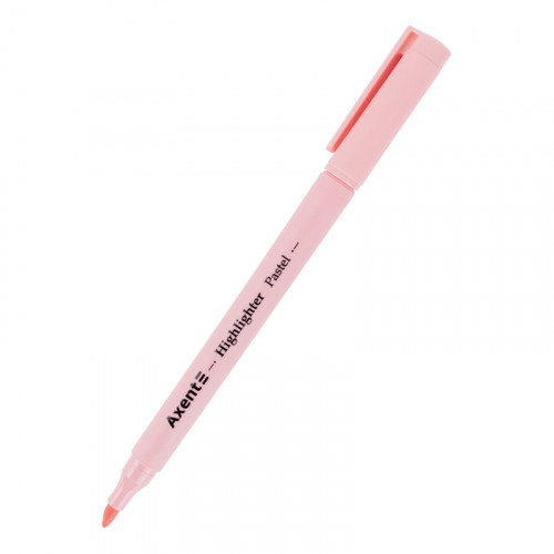 Маркер текстовий Highlighter Pastel Axent 2-4мм клін рожевий