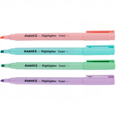 Набір маркеров текст Highlighter Pastel Axent 2-4мм. 4кол