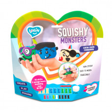 Набір для ліплення з повітряним пластиліном Squishy Monsters ТМ Lovin