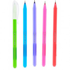 Ручка  1В "Soft Touch" масляна синя