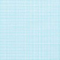 Міліметровий папір в рулоні, 64см х 10м, офсет 70г/м2, блакитний
