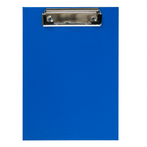 Кліпборд А5, PVC, т.синій